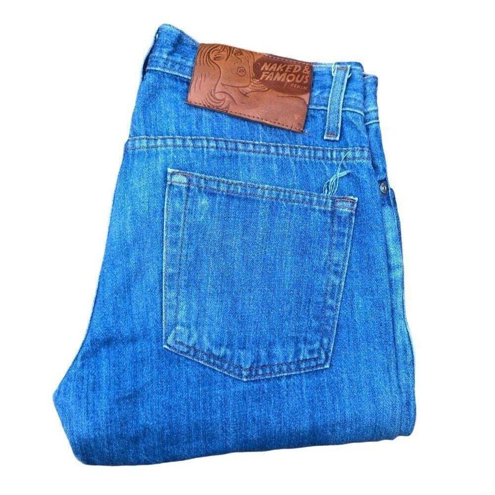 Naked & Famous Jeans Size 30 Blue